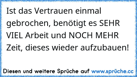 Vertrauen wieder aufbauen freundschaft